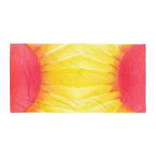 Load image into Gallery viewer, Sacred Sunflower Beach Towel